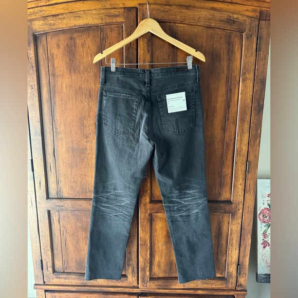 Ag Adriano Goldschmied NWT | The Isabelle Button-up High Rise Straight | 30 - Picture 3 of 7